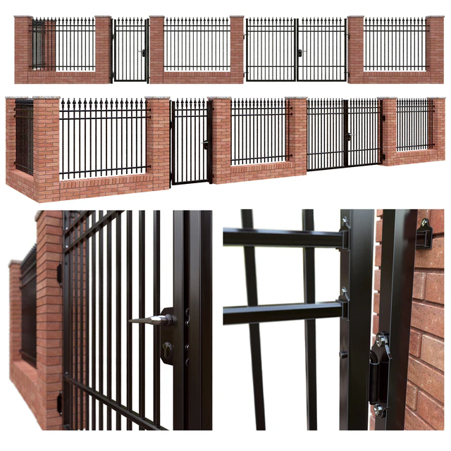 Iron fence set - classic — Descargar