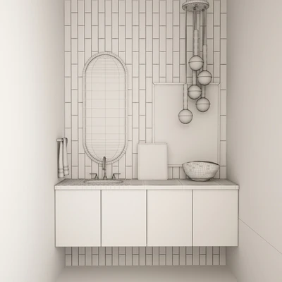 Bathroom Furniture I Bathroom furniture 08 — Ver 2