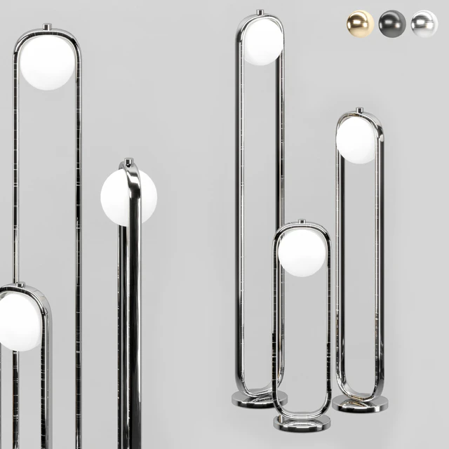 C Ball Floor Lamp 01 — Descargar