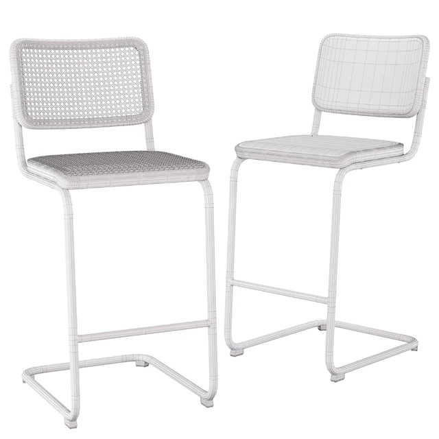 Bar Stool S32 VH/N by Thonet — Скачать