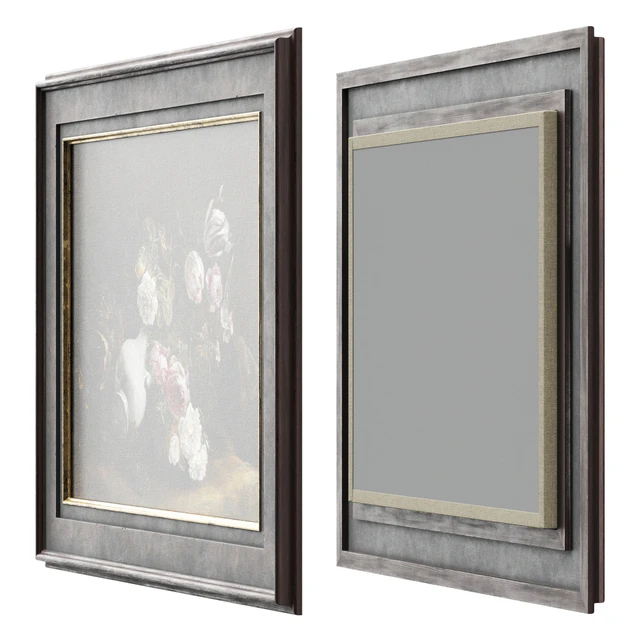 Classic frame with floral still life — Descargar