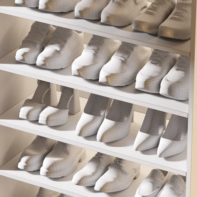 Shoe shelf | set 1 — Ver 5