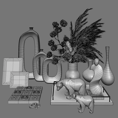 Decoration Set 34 Cotton pampas — Вид 2