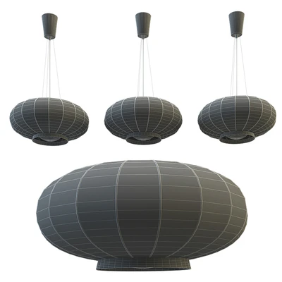 Paper Moon Medium Hanging Shade Circa — View 2