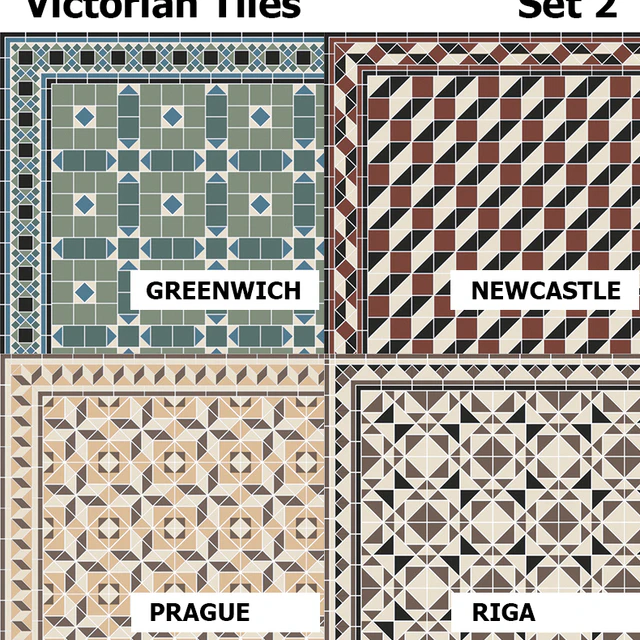 Topcer Victorian Tiles Set2 — Descargar
