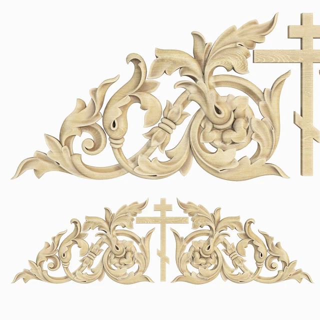 Decorative carved trim — Descargar