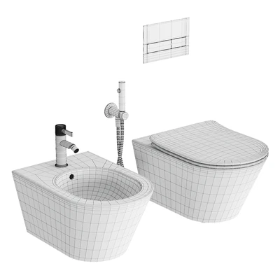 Ceramica Cielo Mare Wall-Hung WC — Ver 2