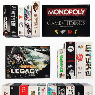 Набор декора с настольными играми — Вид 2