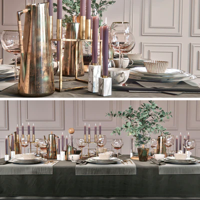 Tableware decoration — Ver 3
