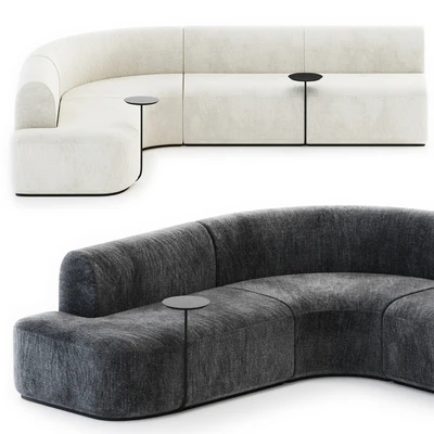 ARTIKO Sectional modular fabric sofa AT 16 by MDD — Ver 2