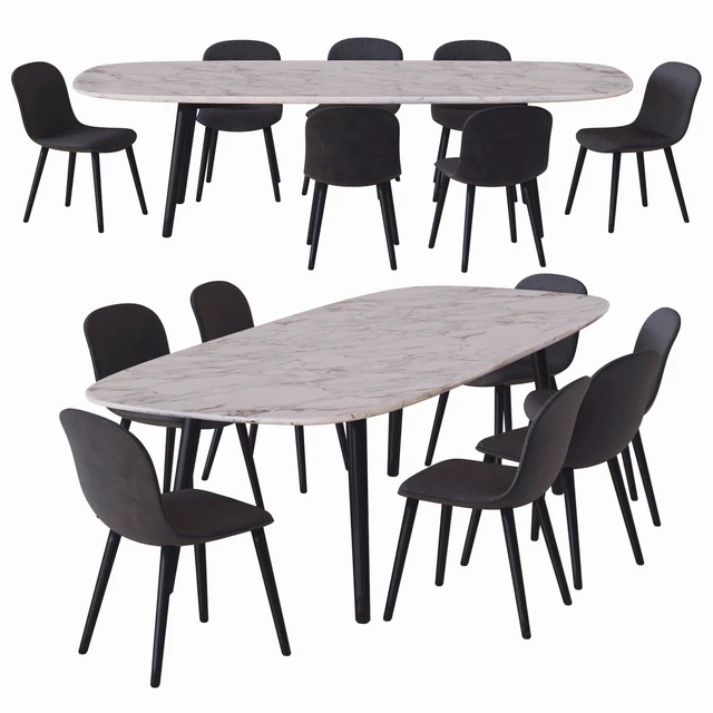 mad dining chair and mad table — Скачать