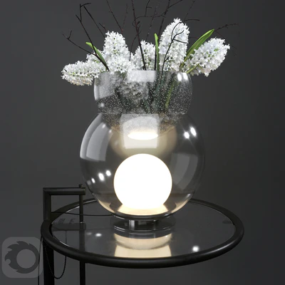 Giova FontanaArte + Adjustable Table E 1027 ClassiCon — Ver 1