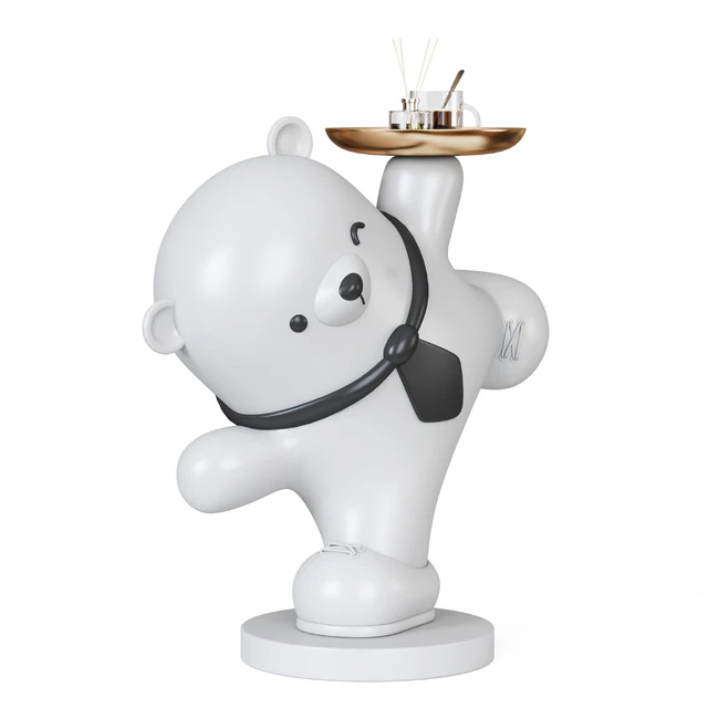 Polar bear organiser / figurine — Скачать