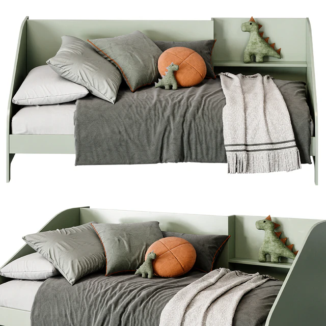 Bed with shelves Tagahe by LA REDOUTE INTERIEURS — Descargar
