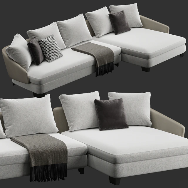 Minotti Lawson corner sofa — Descargar