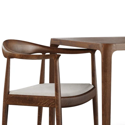 Kasauri table. Shomba chair. Partisan — Ver 3