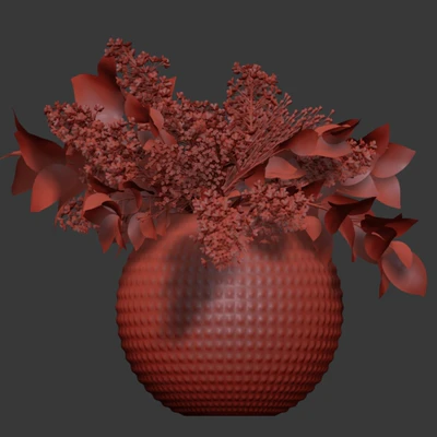 Bouquet of flowers in a vase 61 — Ver 2