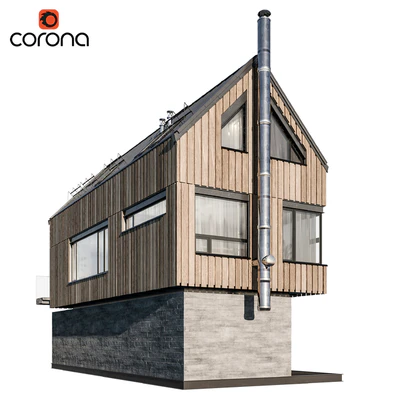 Modern house 07 | night — Вид 3