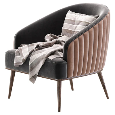 Armchair SHELBY by Cazarina Interiors/Кресло ШЕЛБИ — Ver 3