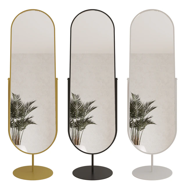 Floor mirror on a leg — Descargar