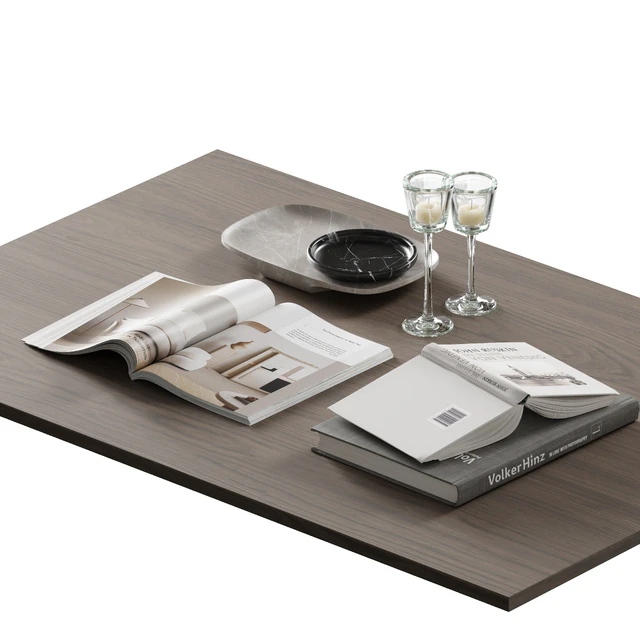 coffee table decor set 001 — Descargar