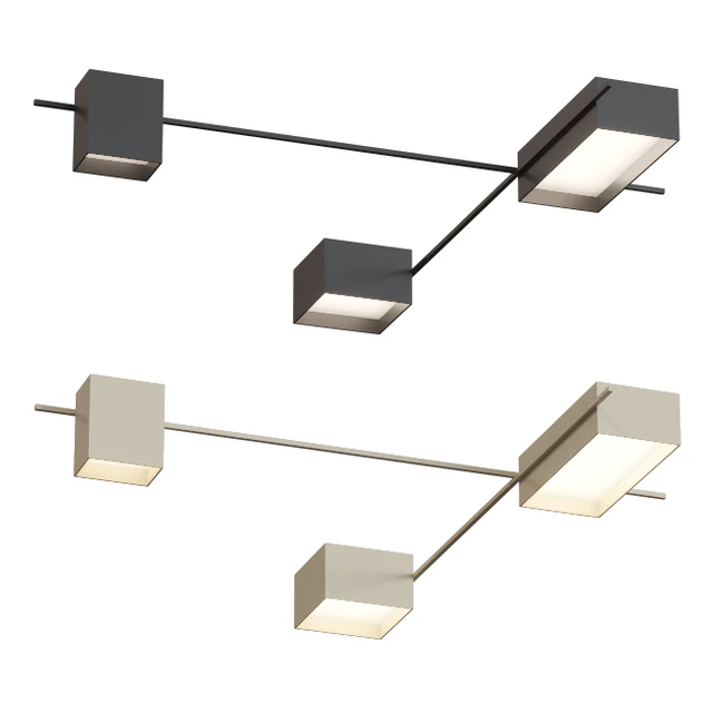 Ceiling lamp Vibia STRUCTURAL 1600x1600 mm — Descargar