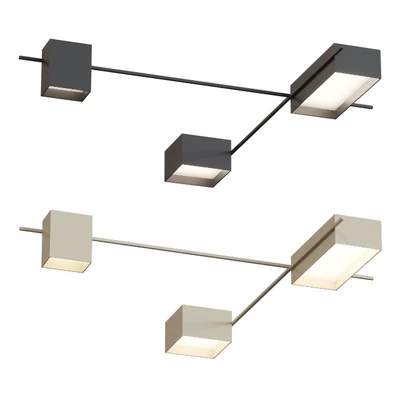 Ceiling lamp Vibia STRUCTURAL 1600x1600 mm — Ver 1