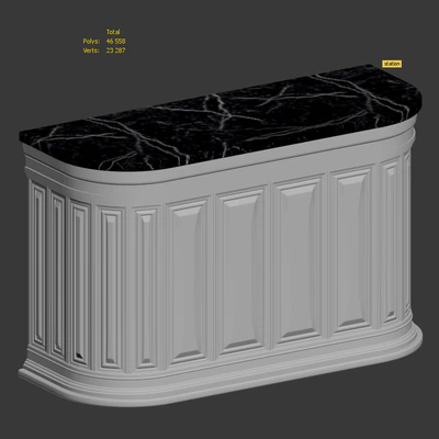 Hostess station for restaurant, cafe — Ver 2