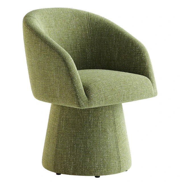 Kyo Chenille Upholstered Barrel Chair — Descargar