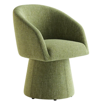 Kyo Chenille Upholstered Barrel Chair — Ver 1