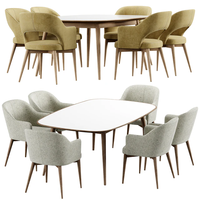 Gray Tony Konyshev Chair HER 042 G Table — Descargar