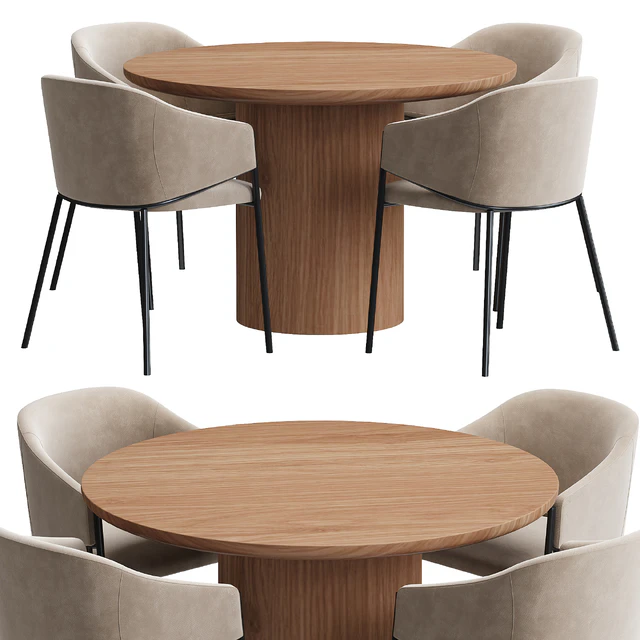 Dill dining table set — Скачать