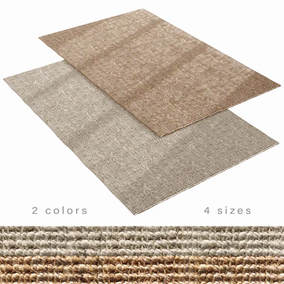 Jute boucle rug — Ver 1