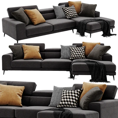 Ditre Italia Anderson Chaise Lounge — Ver 3