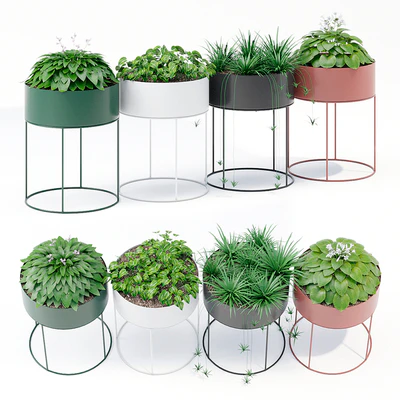 Plant box round — Вид 1