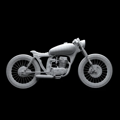 Honda CG125 Motorcycle — Ver 2