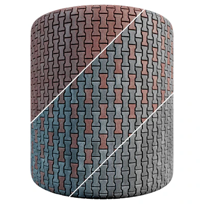 Paving Concrete Set 02 — Вид 3