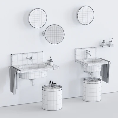 Ceramica Cielo Elle Washbasin — Ver 3