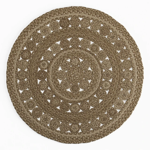 Round Jute Rug by Serena & Lily — Download