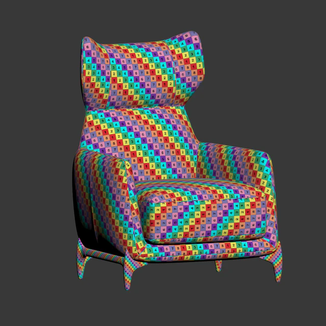 Duffle Armchair Ditre Italia — Descargar