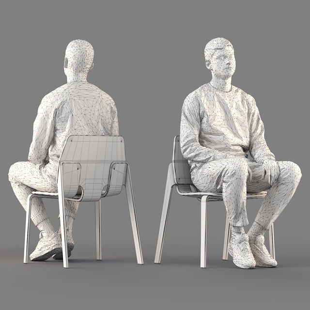 3d scan man 11 — Descargar