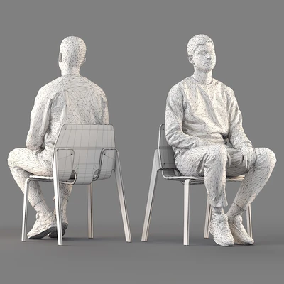 3d scan man 11 — Ver 2