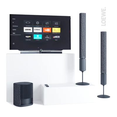 LOEWE TV set Bild 7.55 and speakers Klang 5 — Ver 1