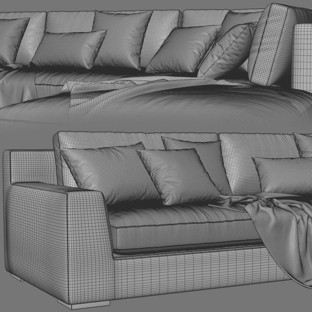 Marac Gran Milano Sectional Chaise Sofa — Descargar