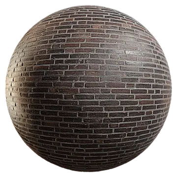 dark brick facade 007 — Скачать