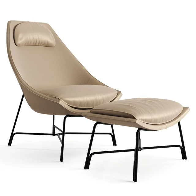 Potocco Cut Swivel Armchair — Descargar