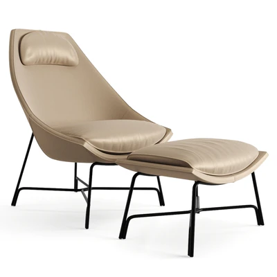 Potocco Cut Swivel Armchair — Ver 2