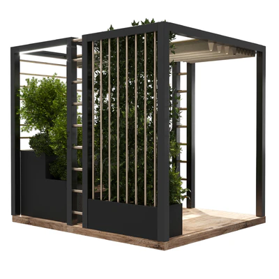 Landscape Furniture with Pergola and Roof garden 01 — Вид 4
