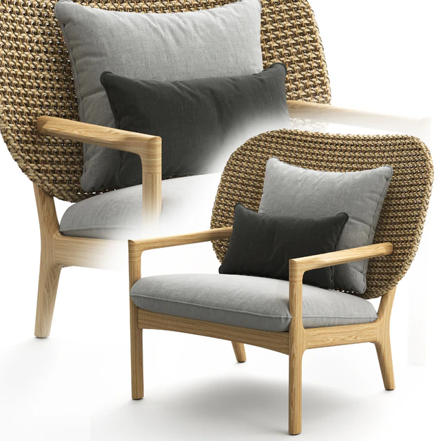 Kay Low Back Lounge Chair — Descargar