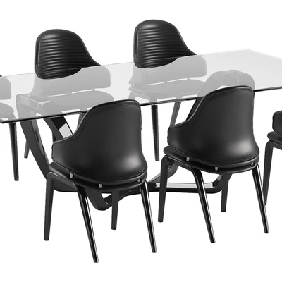 Reflex Vela chair Segno table set — Вид 2